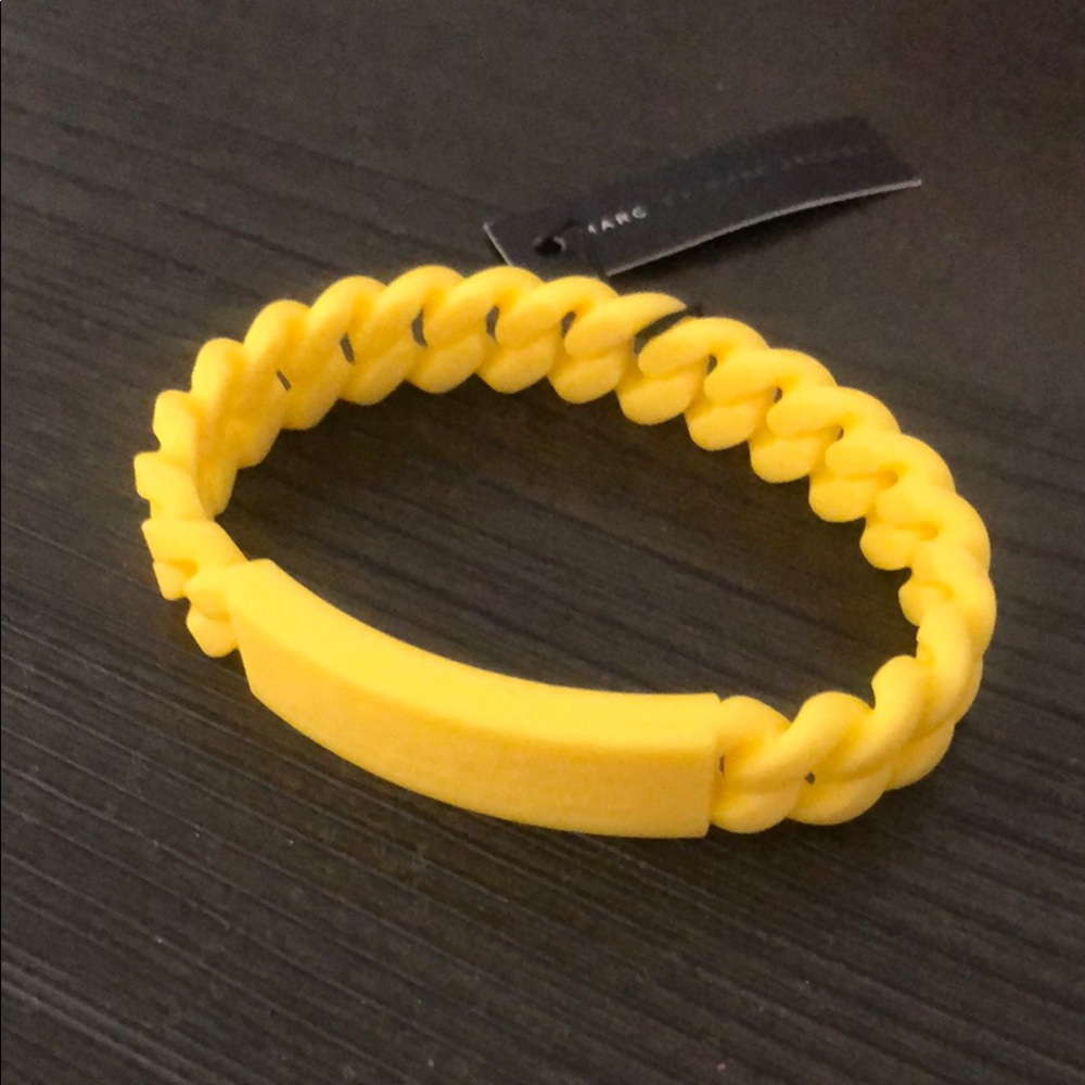 Marc by Marc Jacobs Yellow Braided Bracelet